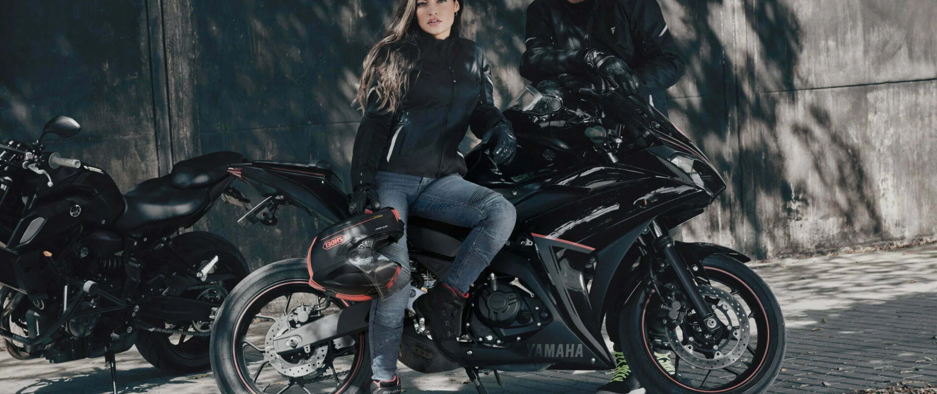 Jet_Men_jacketGiro_trousersRebel_sneakersBlaze_gloves_Jet_Lady_jacketJess_jeansExo_Vented_LAdy_bootsST-2_Lady_gloves-scaled-1900x800